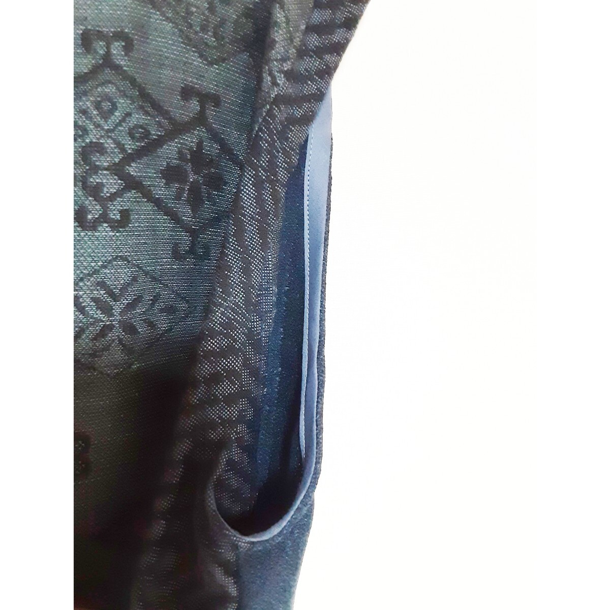 着物リメイク　ノースリーワンピース　ミニトート_画像5