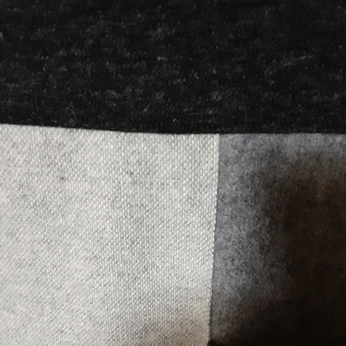 ハンドメイド　グレー系　パッチ Aライン　JSK_画像5