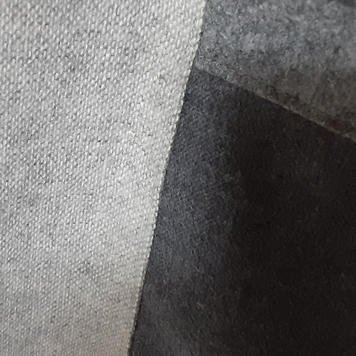 ハンドメイド　グレー系　パッチ Aライン　JSK_画像6