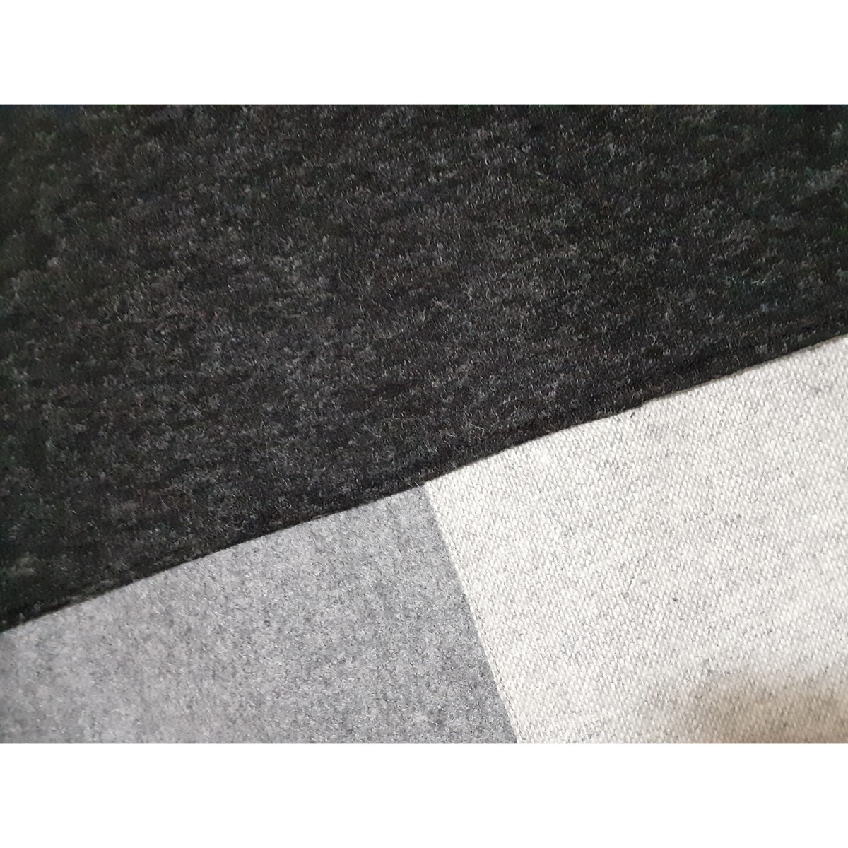 ハンドメイド　グレー系　パッチ Aライン　JSK_画像8