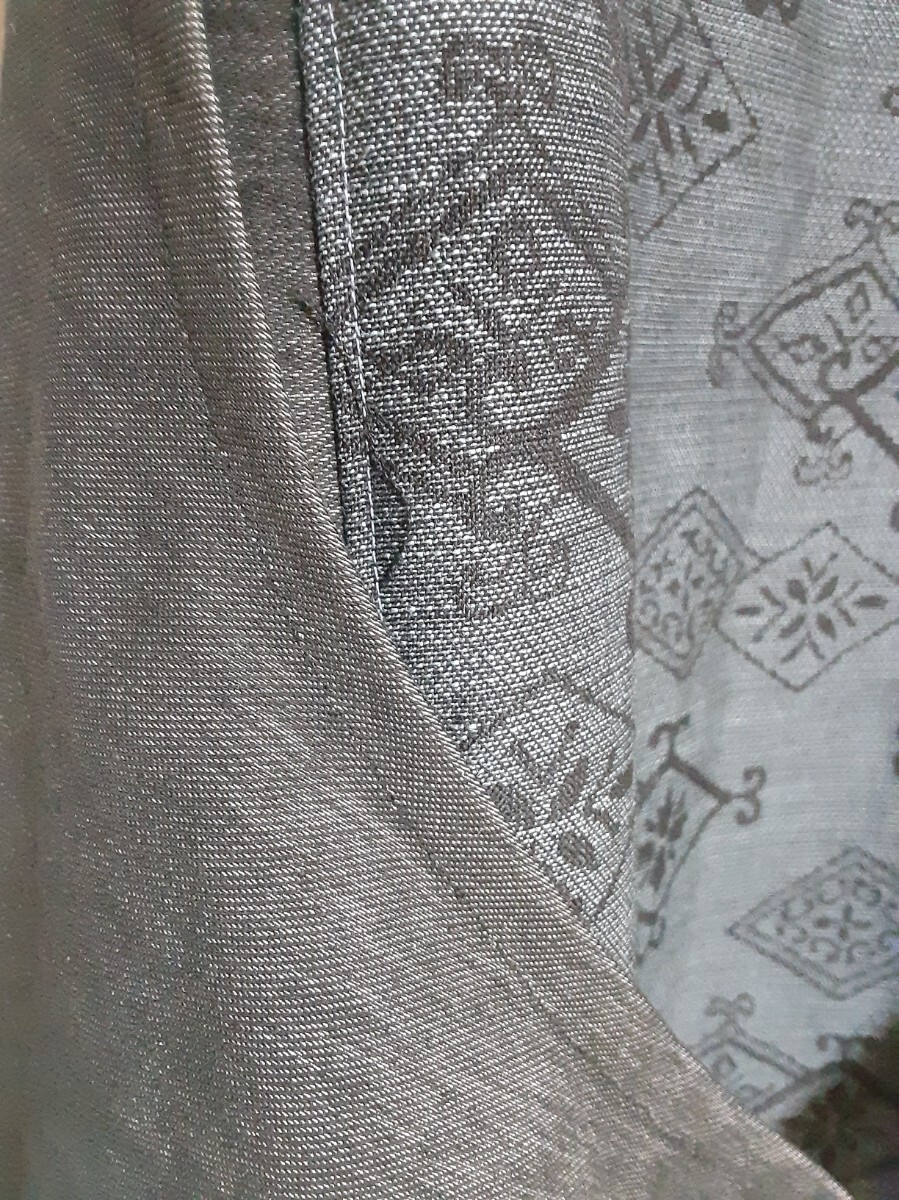 着物リメイク　2wayワンピース　ミニトート_画像8