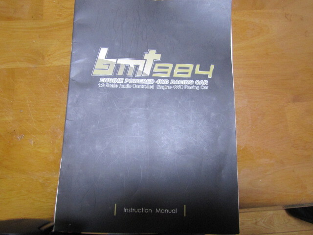 ボディ」付　1/8GPレーシングカー　BMT984　中古_画像9