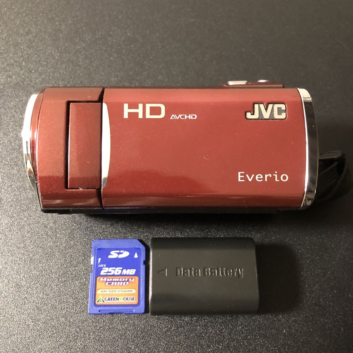 JVC デジタルビデオカメラ GZ-HM460-R 管理24_画像1