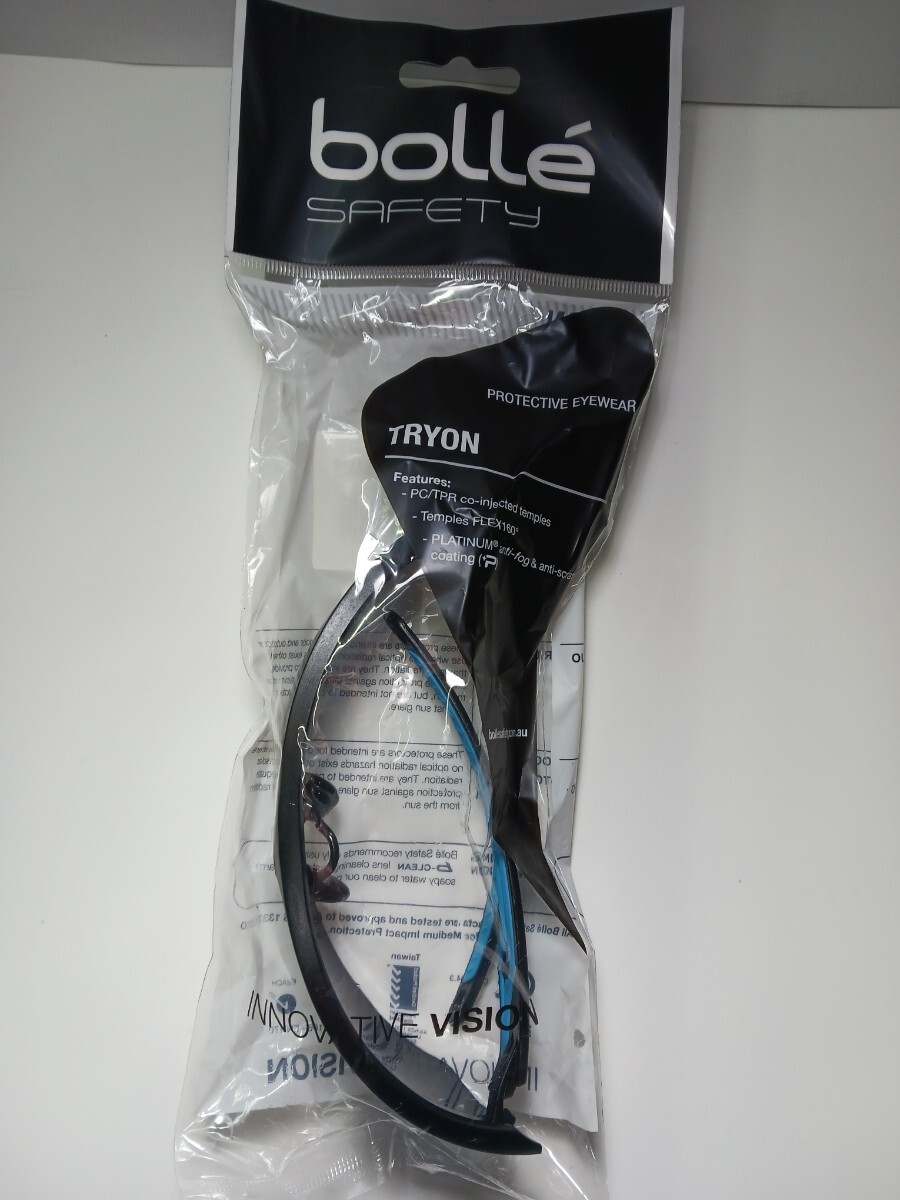 bolle SAFTY 保護めがね　メガネ　スモーク　ブルー　#2_画像3