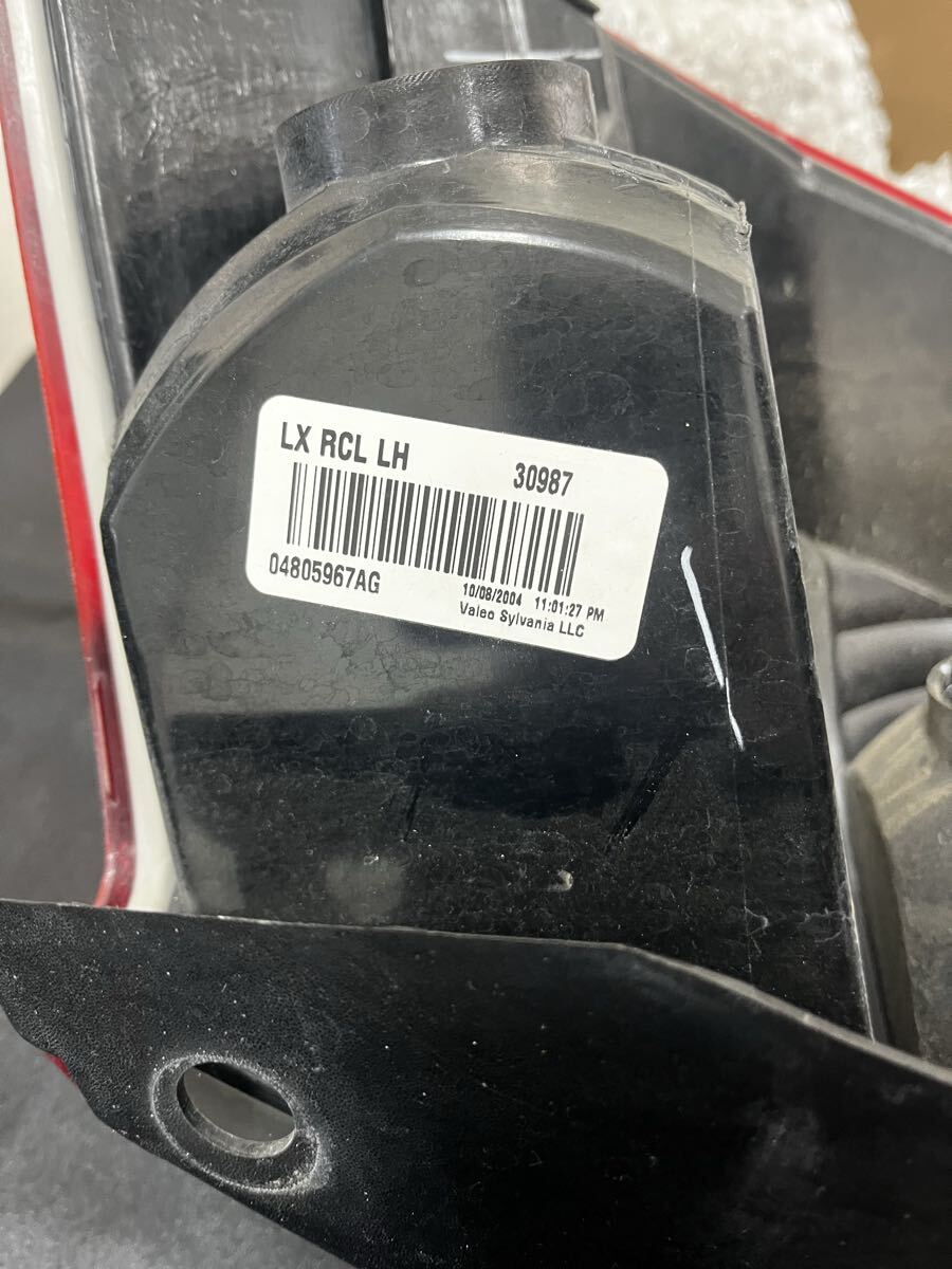 ダッジマグナム　テールランプ　左右レンズのみ_画像4