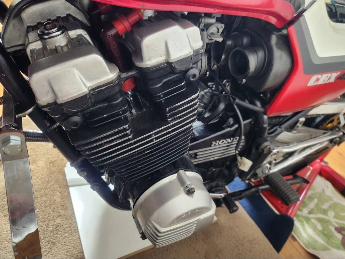 CBX550Fエンジン 実働降ろし_画像5