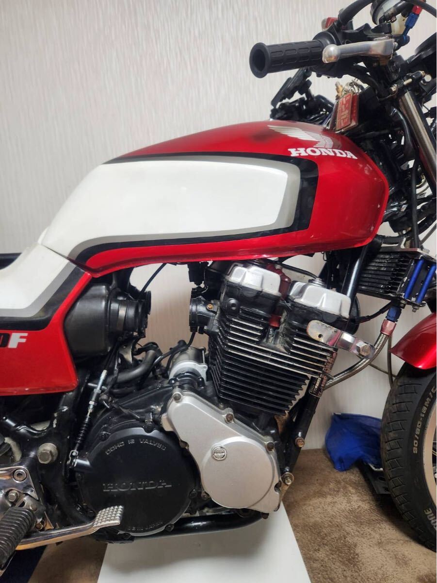 CBX550Fエンジン 実働降ろし_画像1