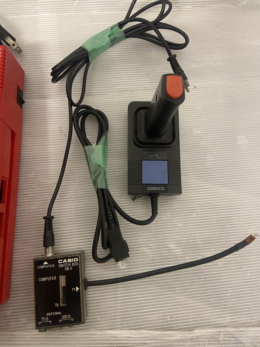 CASIO MX-10 MSX красный корпус игра 7шт.@ есть руководство пользователя .personal computer