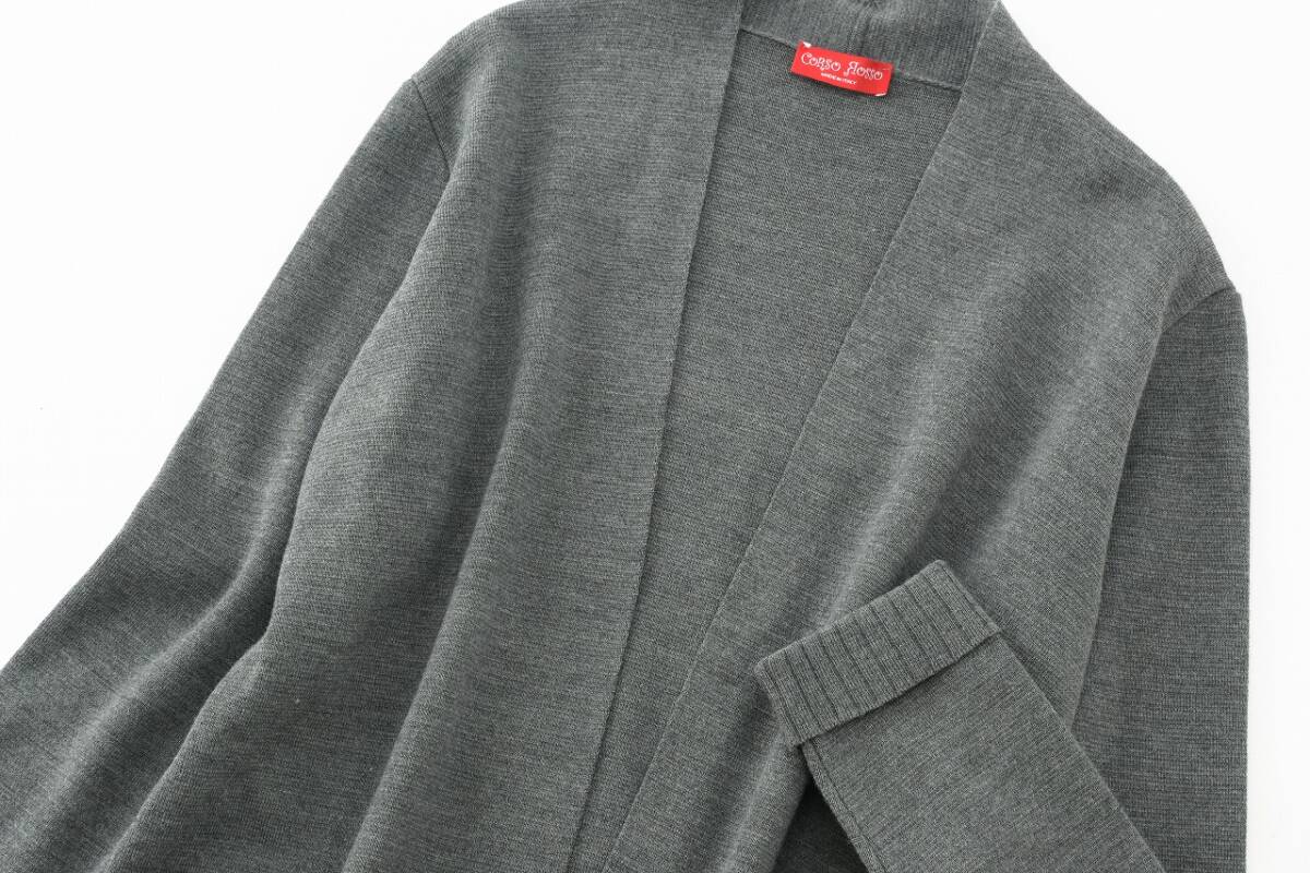 美品★コルソロッソ★3size/9-11号★ニットカーディガンG003_画像2