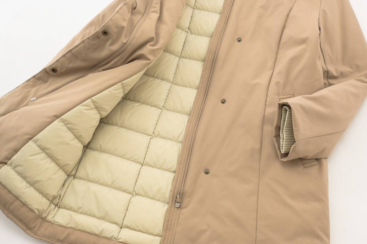 美品★ジャンニロジュディチェ6万★36size/7号★ダウンコートG017_画像6