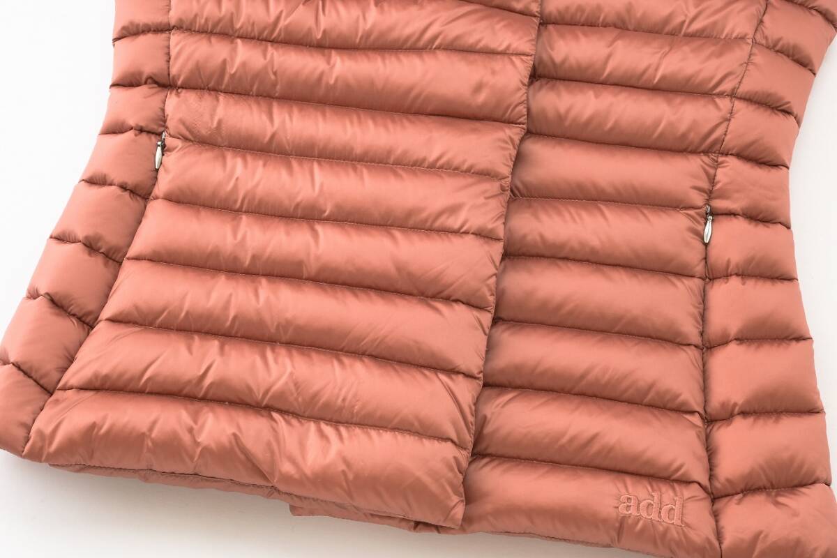 美品★素敵961★アッドadd★US2size/9号★ダウンベストG040_画像3