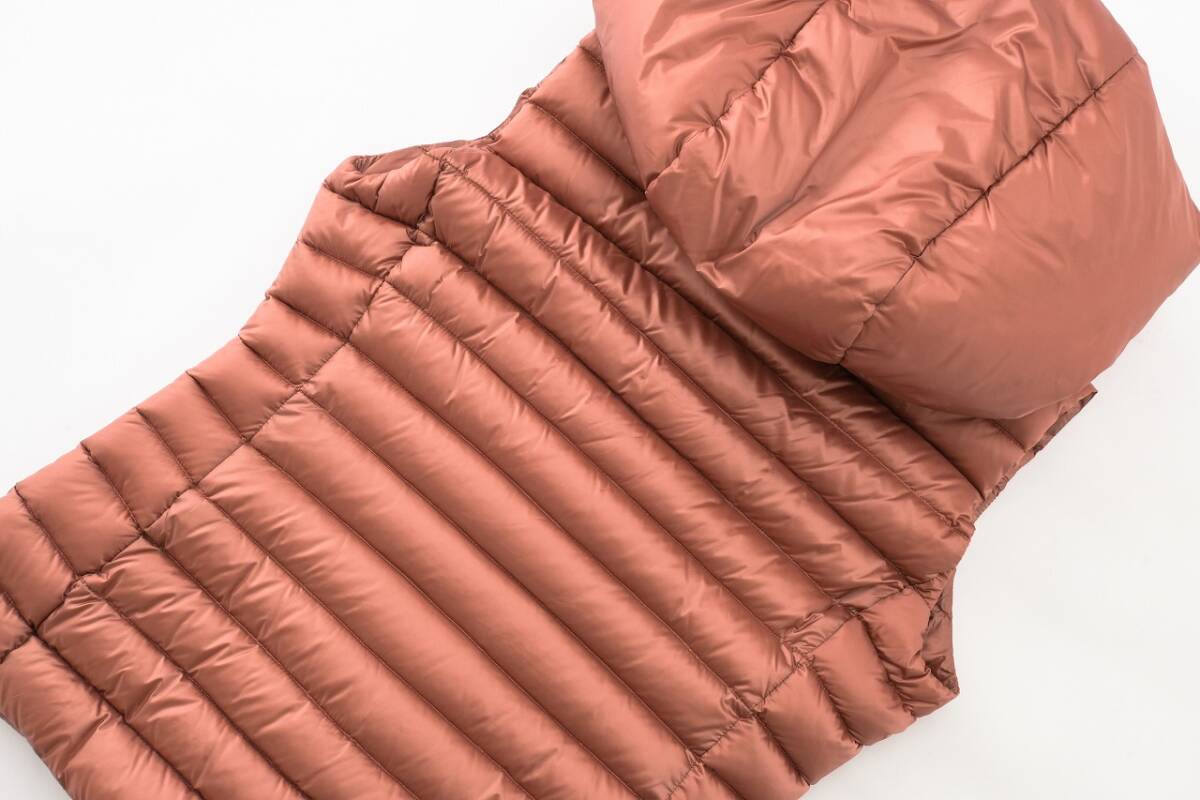 美品★素敵961★アッドadd★US2size/9号★ダウンベストG040_画像9