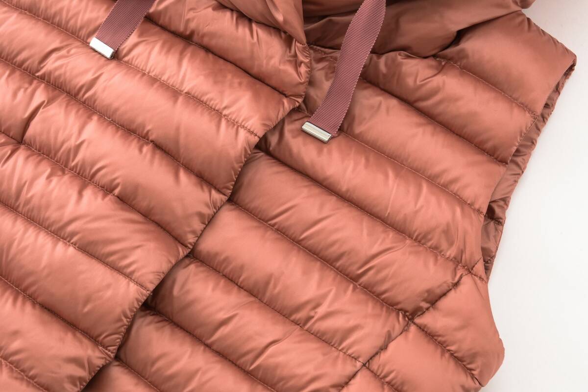 美品★素敵961★アッドadd★US2size/9号★ダウンベストG040_画像6