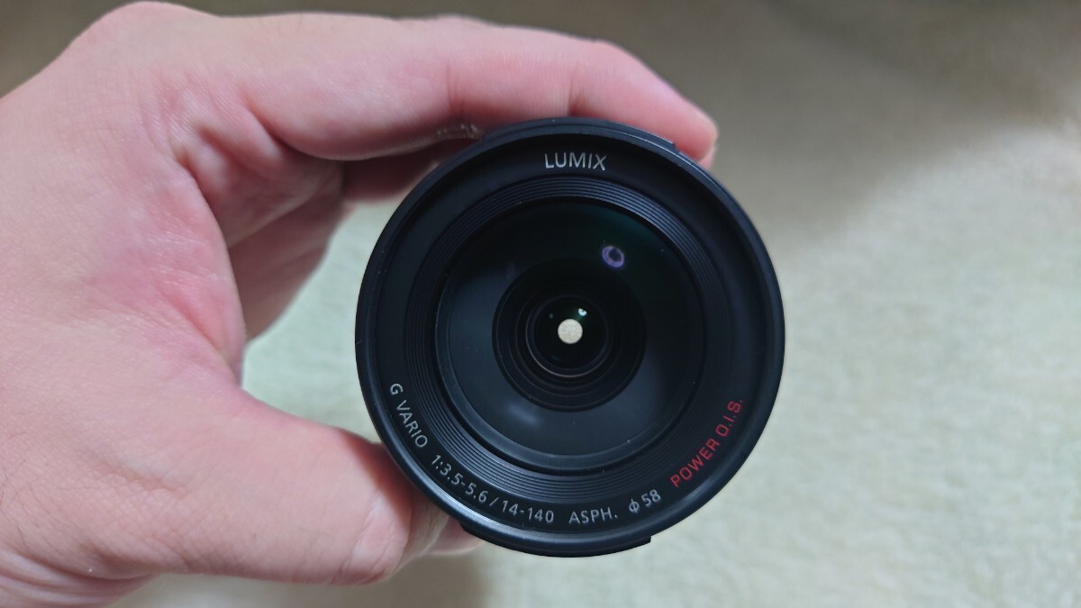 [ текущее состояние товар ][1 иен старт ]Panasonic цифровой однообъективный камера для замена линзы H-FSA14140 LUMIX G VARIO 14-140mm / F3.5-5.6 II ASPH.