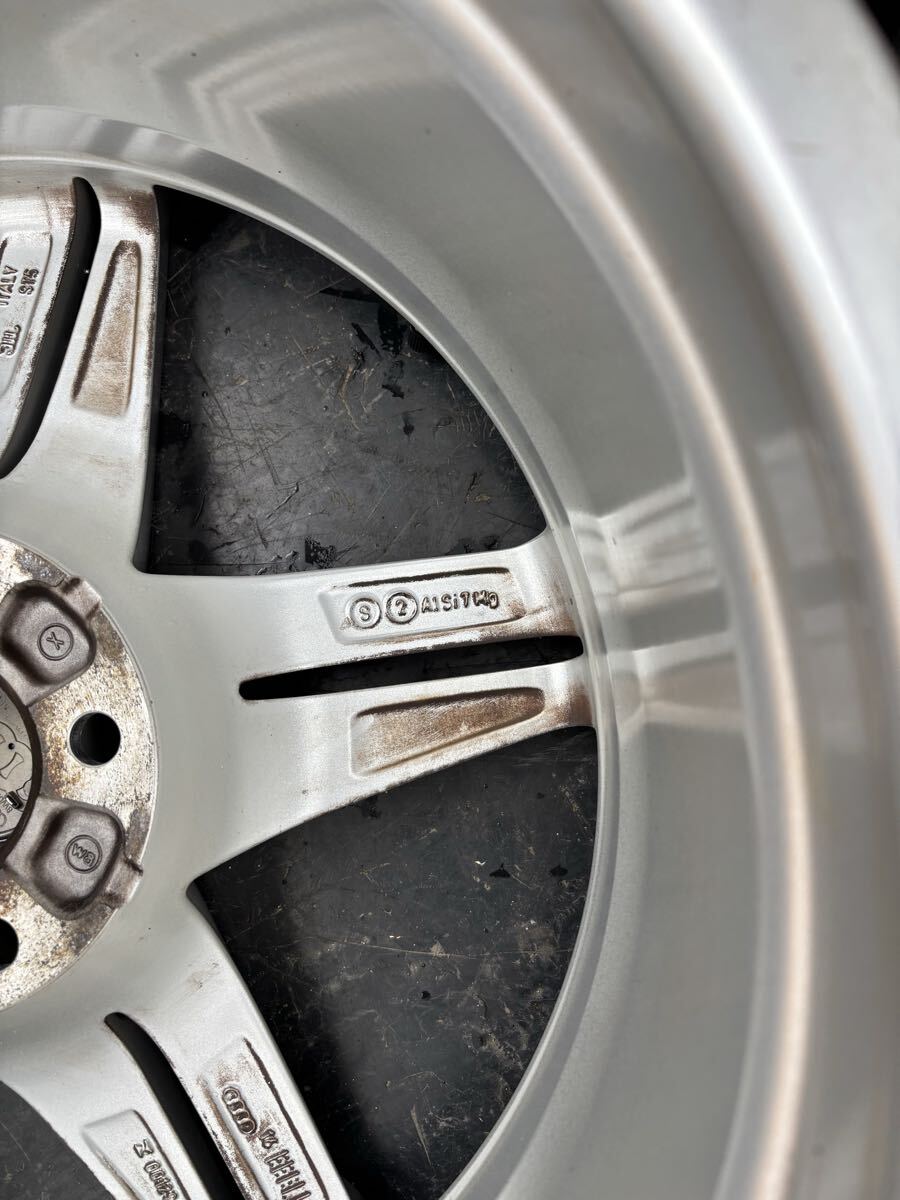 アウディ 純正ホイール 18インチ 8J 5穴シルバー 4本セット_画像4
