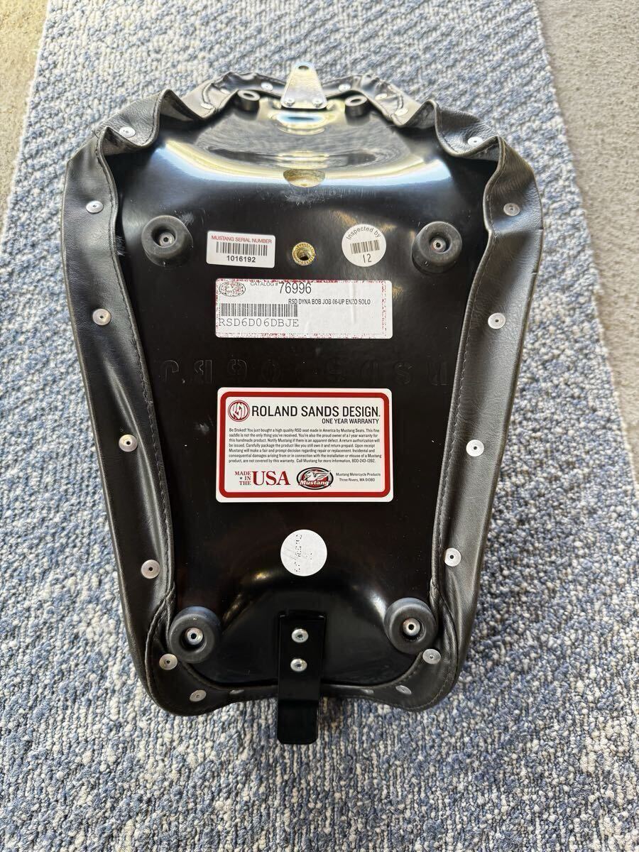 RSD Enzo ソロシート Roland Sands Design ダイナ 2006〜2017 FXDB FXD FXDL_画像7