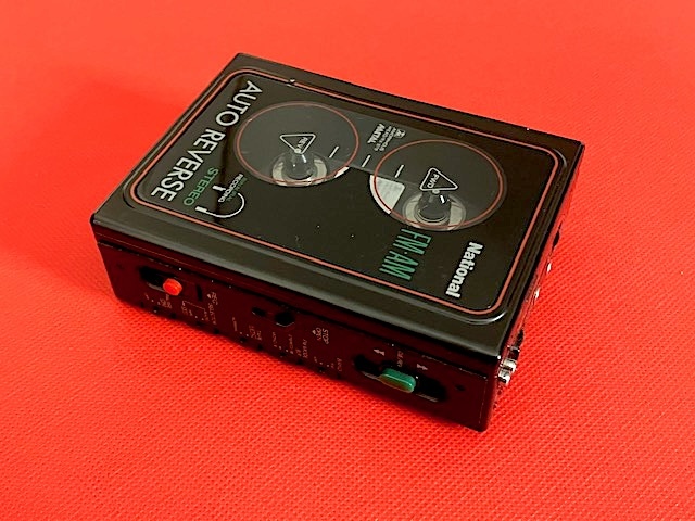 極上美品 National RX-S70 ステレオラジオカセットレコーダー 動作確認_画像2