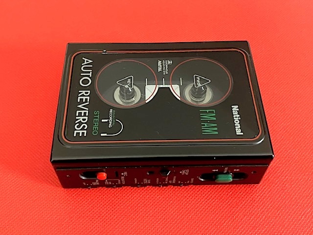 極上美品 National RX-S70 ステレオラジオカセットレコーダー 動作確認_画像4