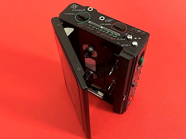 極上美品 National RX-S70 ステレオラジオカセットレコーダー 動作確認_画像9