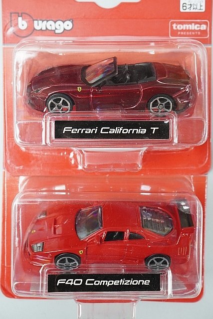 Bburago BBurago 1/64 Ferrari Ferrari Enzo Ferrari / F40 competizione Tomica pre zentsu и т.п. 8 позиций комплект