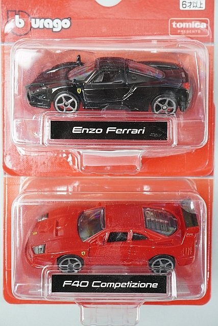 Bburago BBurago 1/64 Ferrari Ferrari Enzo Ferrari / F40 competizione Tomica pre zentsu и т.п. 8 позиций комплект
