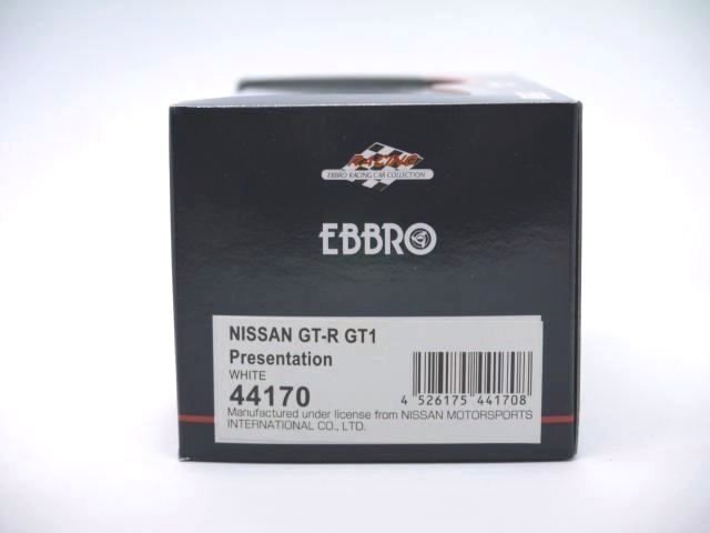 ▽ EBBRO エブロ 1/43 NISSAN 日産 GT-R GT1 Presentation ミニカー 44170_画像2