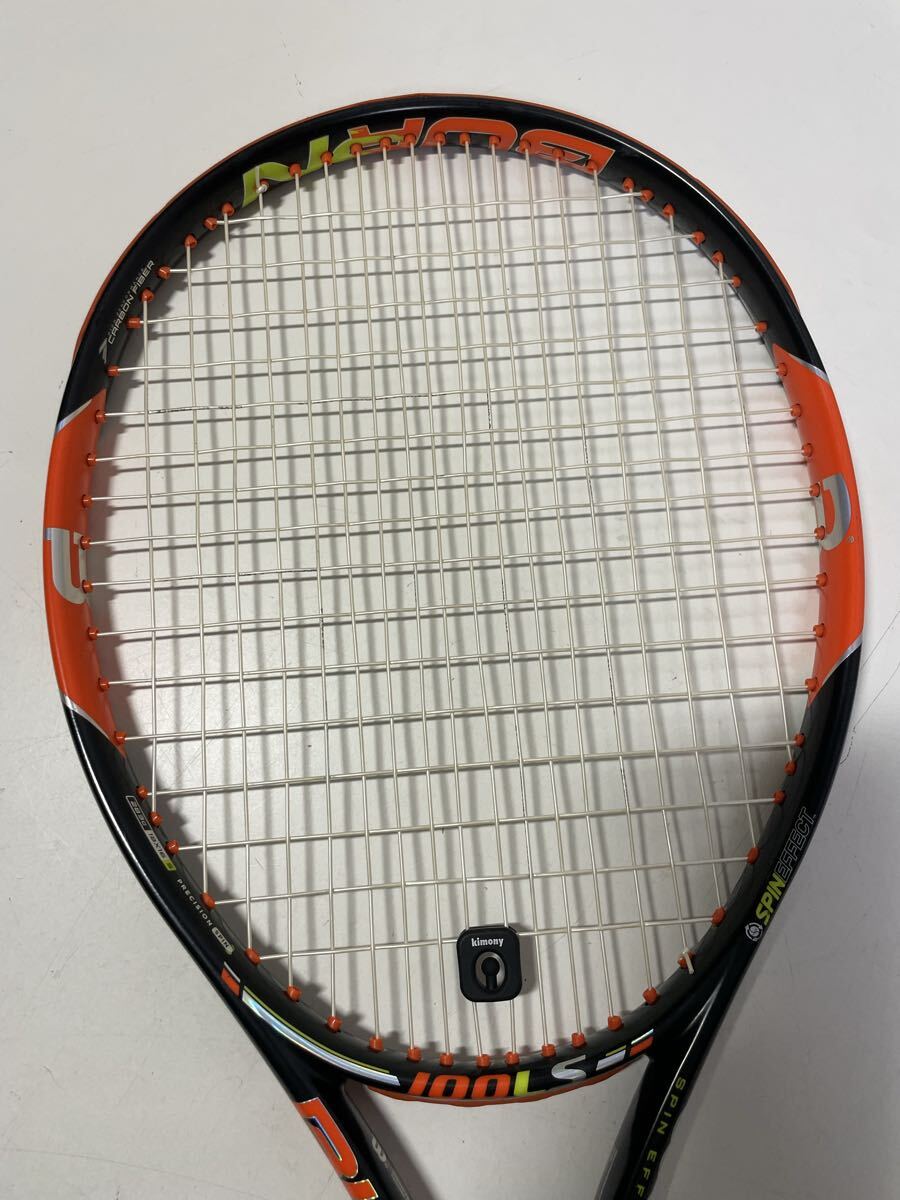 ◆Q63 送料無料 Wilson Burn 100LS (2015) 硬式テニスラケット テニスラケット ウィルソン バーン_画像3