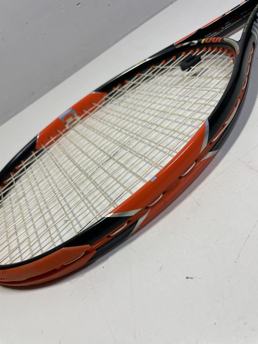 ◆Q63 送料無料 Wilson Burn 100LS (2015) 硬式テニスラケット テニスラケット ウィルソン バーン_画像6