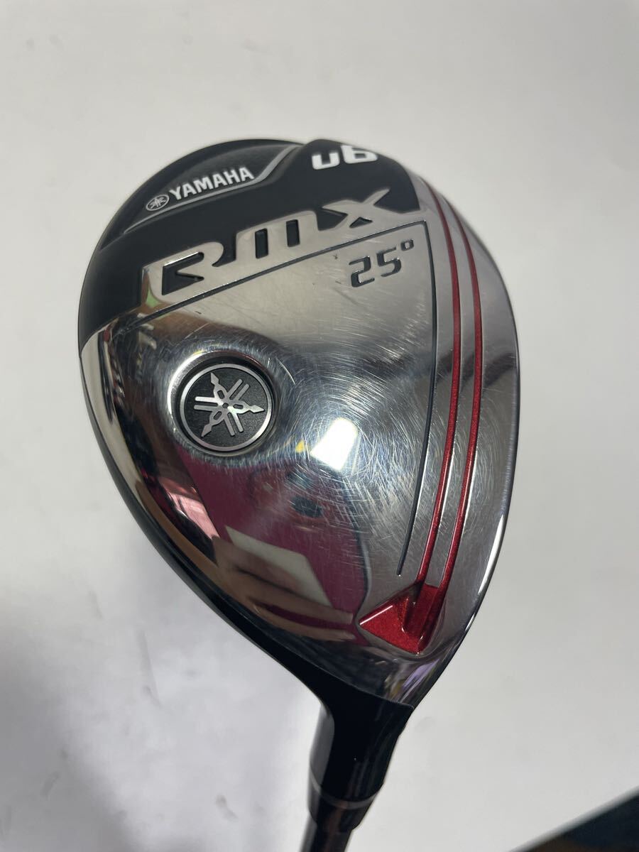 ◆Q85 YAMAHA ヤマハ ユーティリティ RMX U6 25° FLEX＝SR 長さ：約39インチ 重さ：約343g_画像1