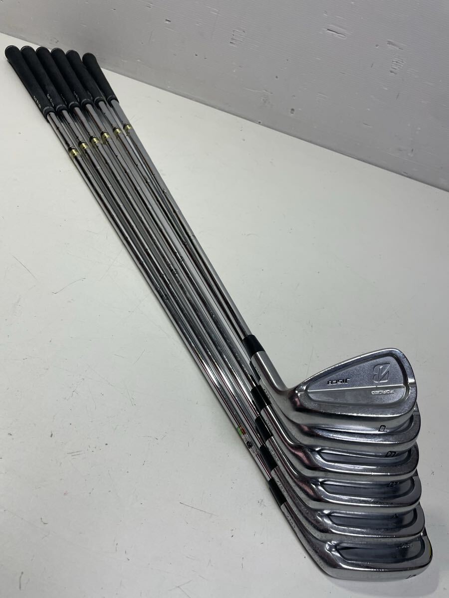◆R2 ブリヂストン アイアン フォージド J15CB ダイナミックゴールド S200 6本 #5-9 PW 長さ：約91-97cm _画像1