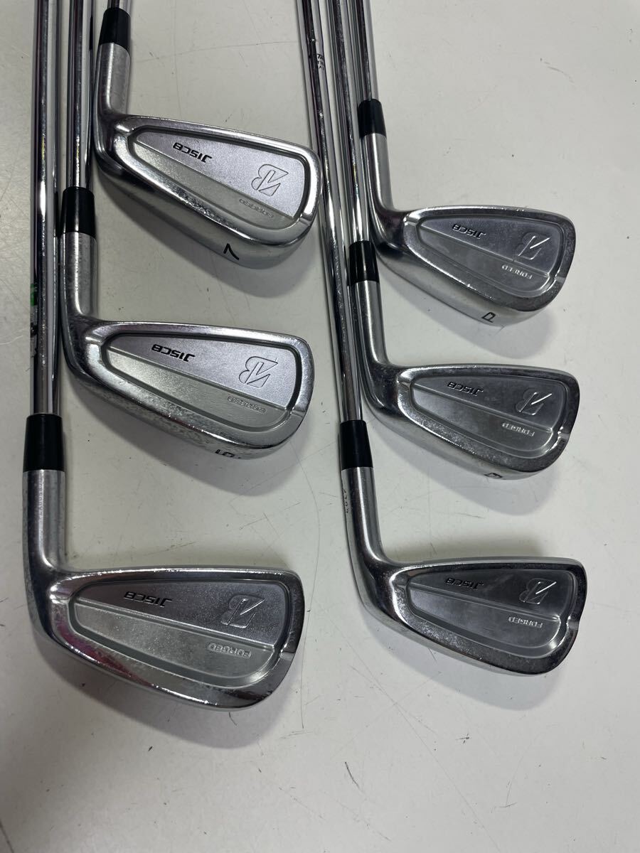 ◆R2 ブリヂストン アイアン フォージド J15CB ダイナミックゴールド S200 6本 #5-9 PW 長さ：約91-97cm _画像4