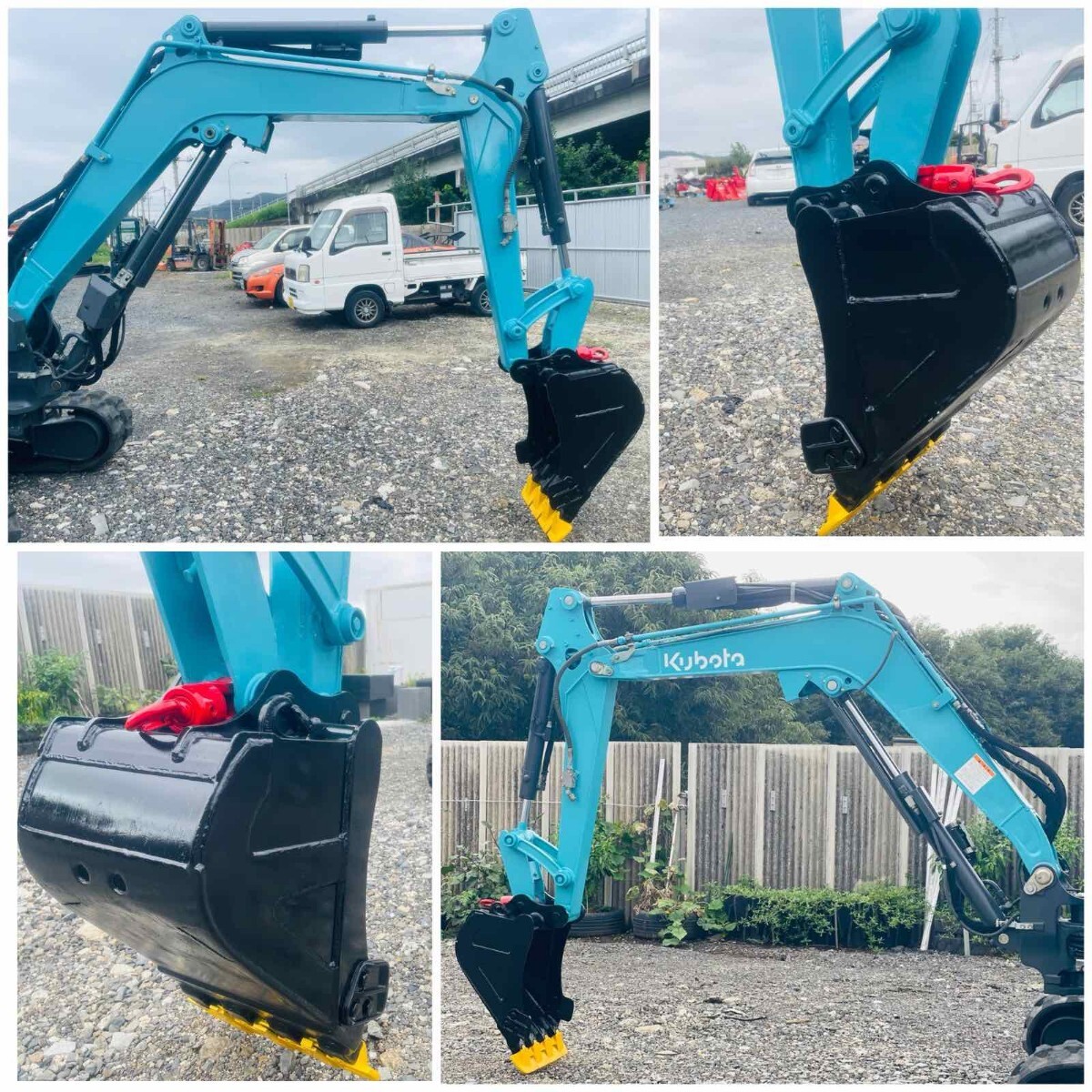 # Kubota KUBOTA #U-30-6 # Mini гидравлический экскаватор ( Mini Yumbo )# механизм масса :2,990kg # машина body масса :2,270Kg # гидравлический трубы # час 1210h #2016 год 