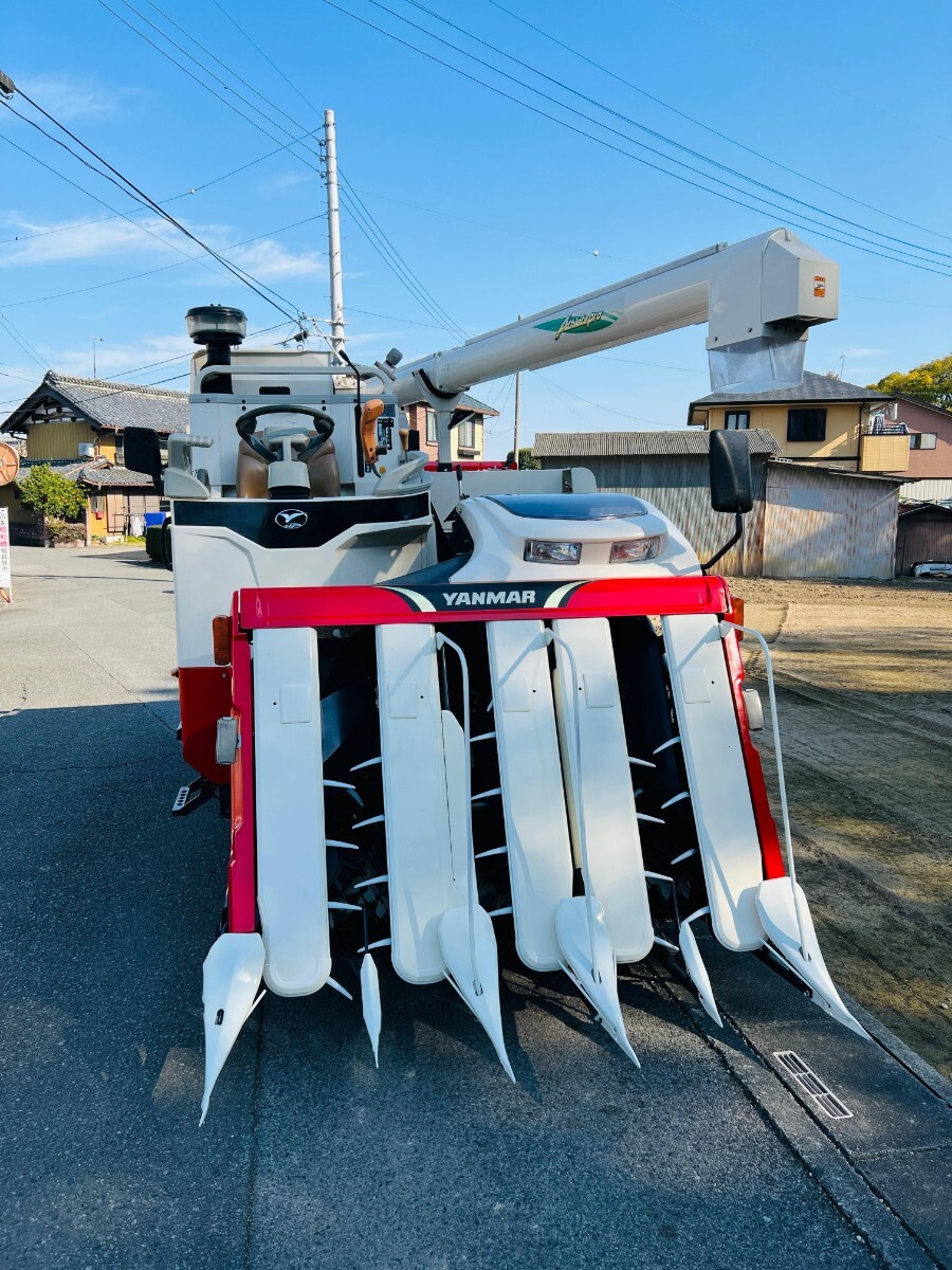 ■ヤンマー コンバイン ■YANMAR COMBINE ■型式 AG572 ■72馬力 ■5条刈 ■4PC ■アワメータ— 410 H ■ディーゼルエンジン_画像2