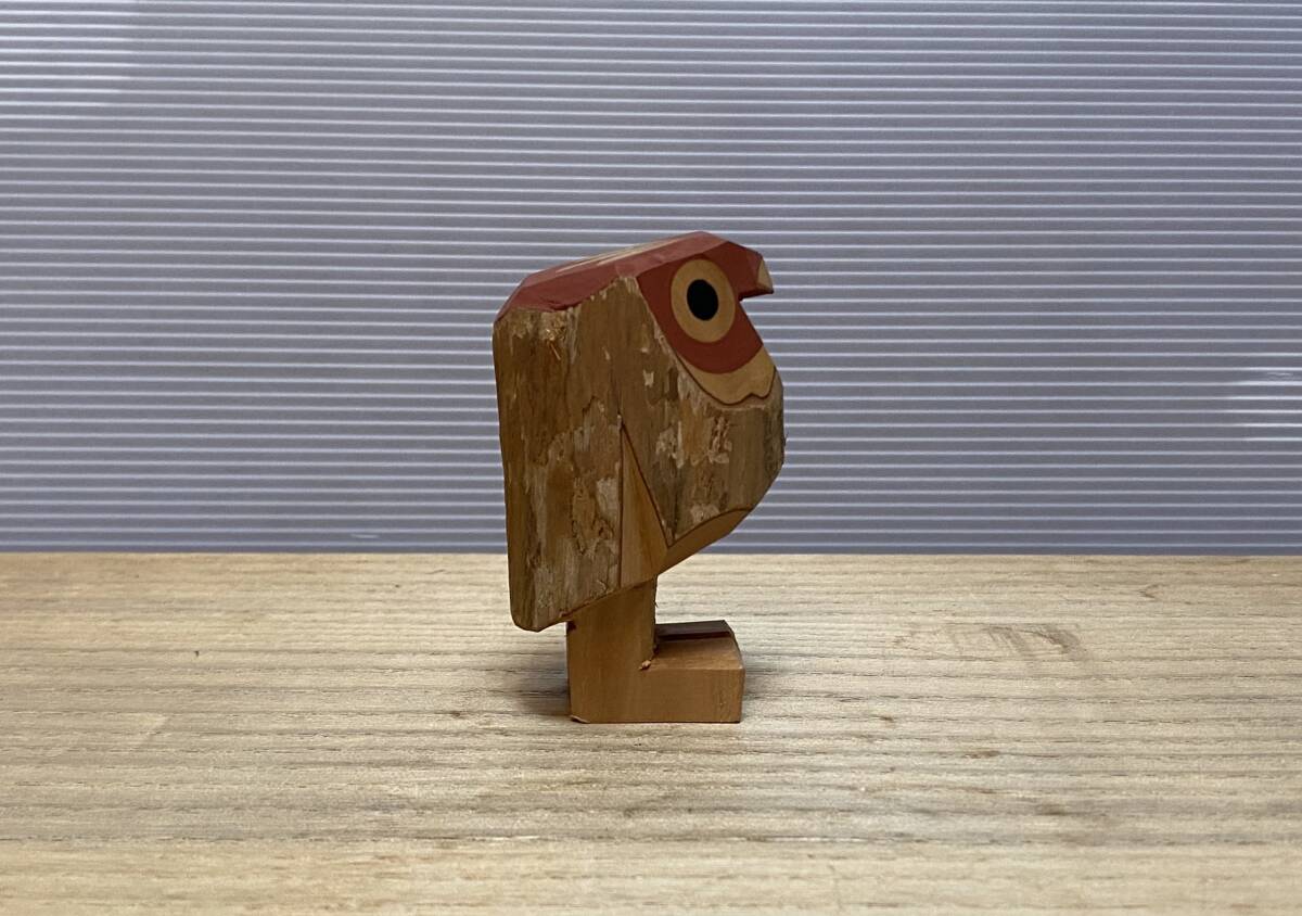 みみづく きしまやま 一刀彫 郷土玩具 伝統工芸 昭和レトロ_画像4