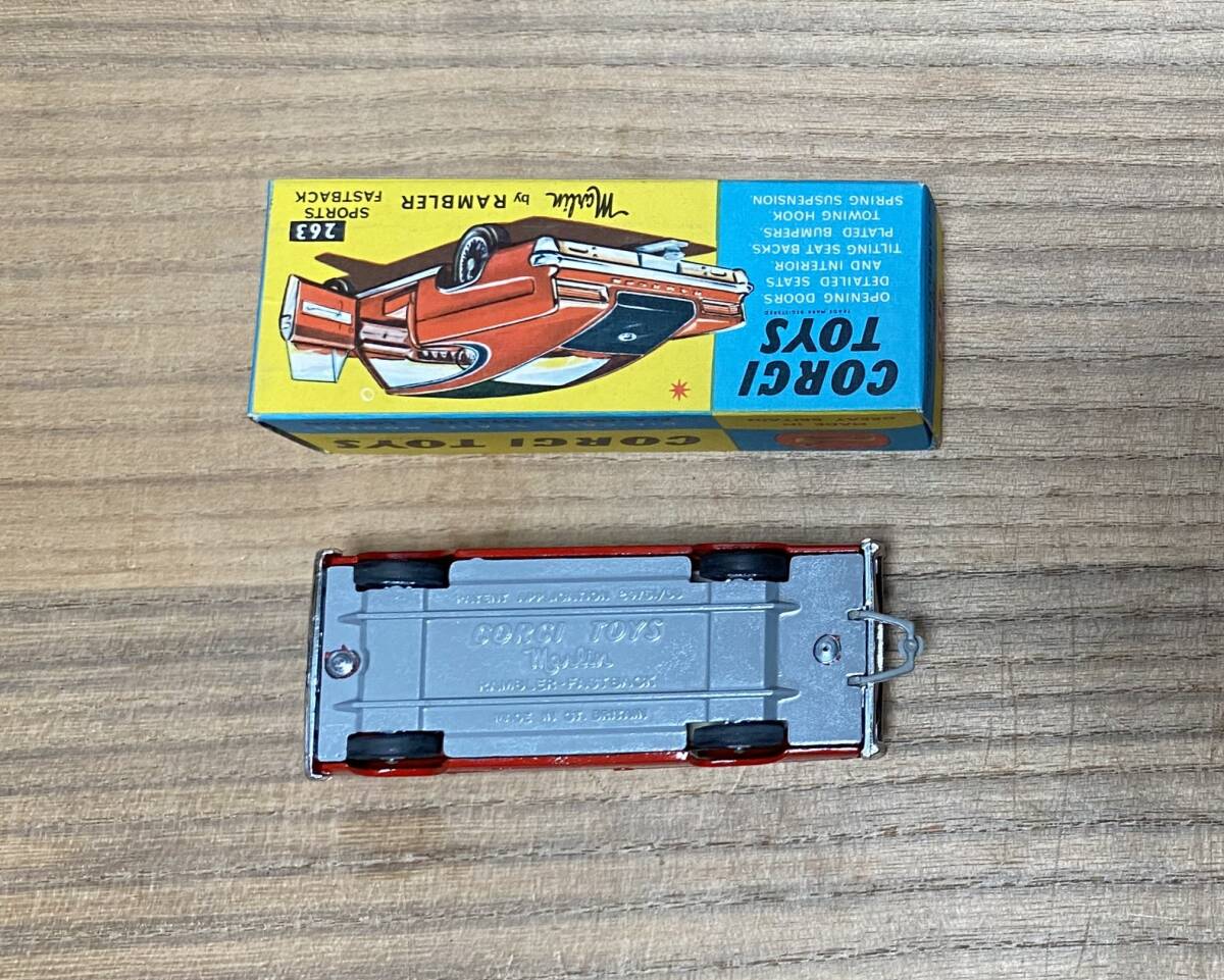 CORGI TOYS MARLIN RAMBLER SPORTS FAST BACK マーリン ランブラー スポーツ_画像7