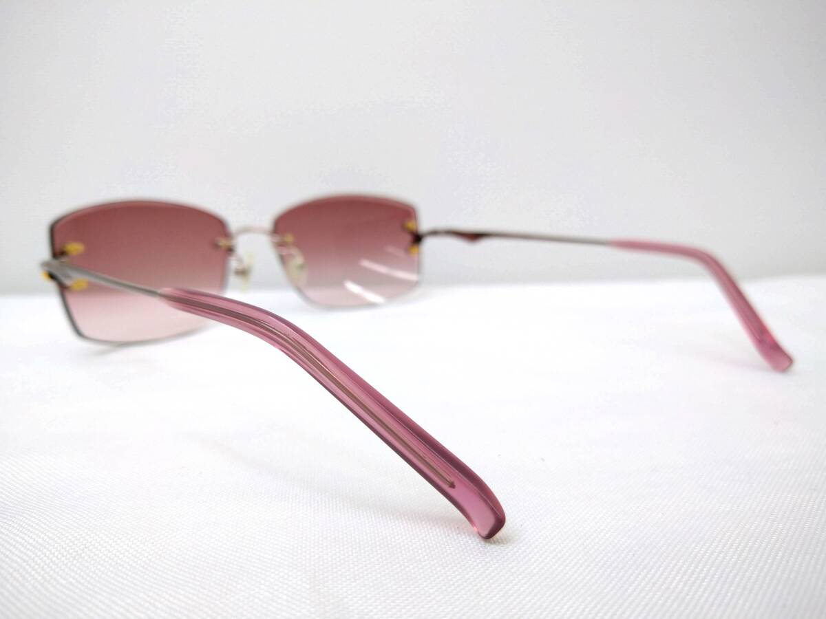 T-291 новый товар не использовался хранение товар солнцезащитные очки очки бренд NINA RICCI Nina Ricci 58*16 135 21g безграничный нет розовый серия wine red серия NR26017