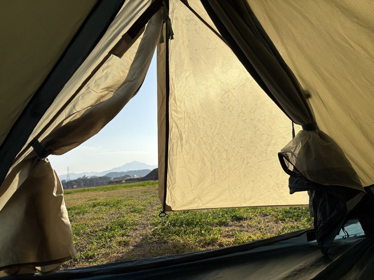 アイボリー　モンベル　ムーンライト3型ゆるキャン△しまりんモデル テント_画像5