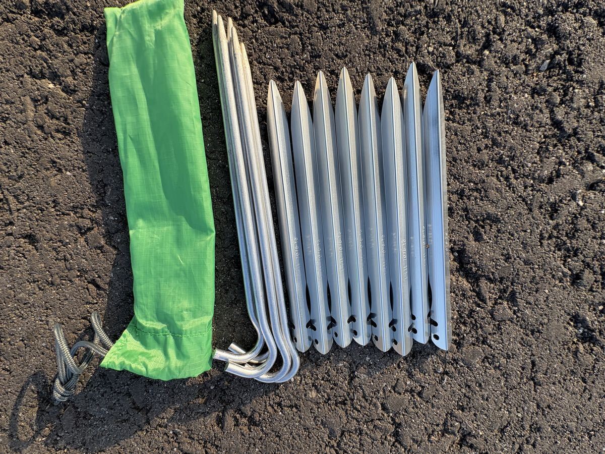 アイボリー　モンベル　ムーンライト3型ゆるキャン△しまりんモデル テント_画像10