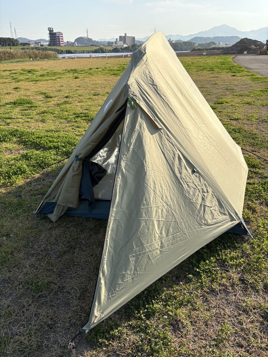 アイボリー　モンベル　ムーンライト3型ゆるキャン△しまりんモデル テント_画像1