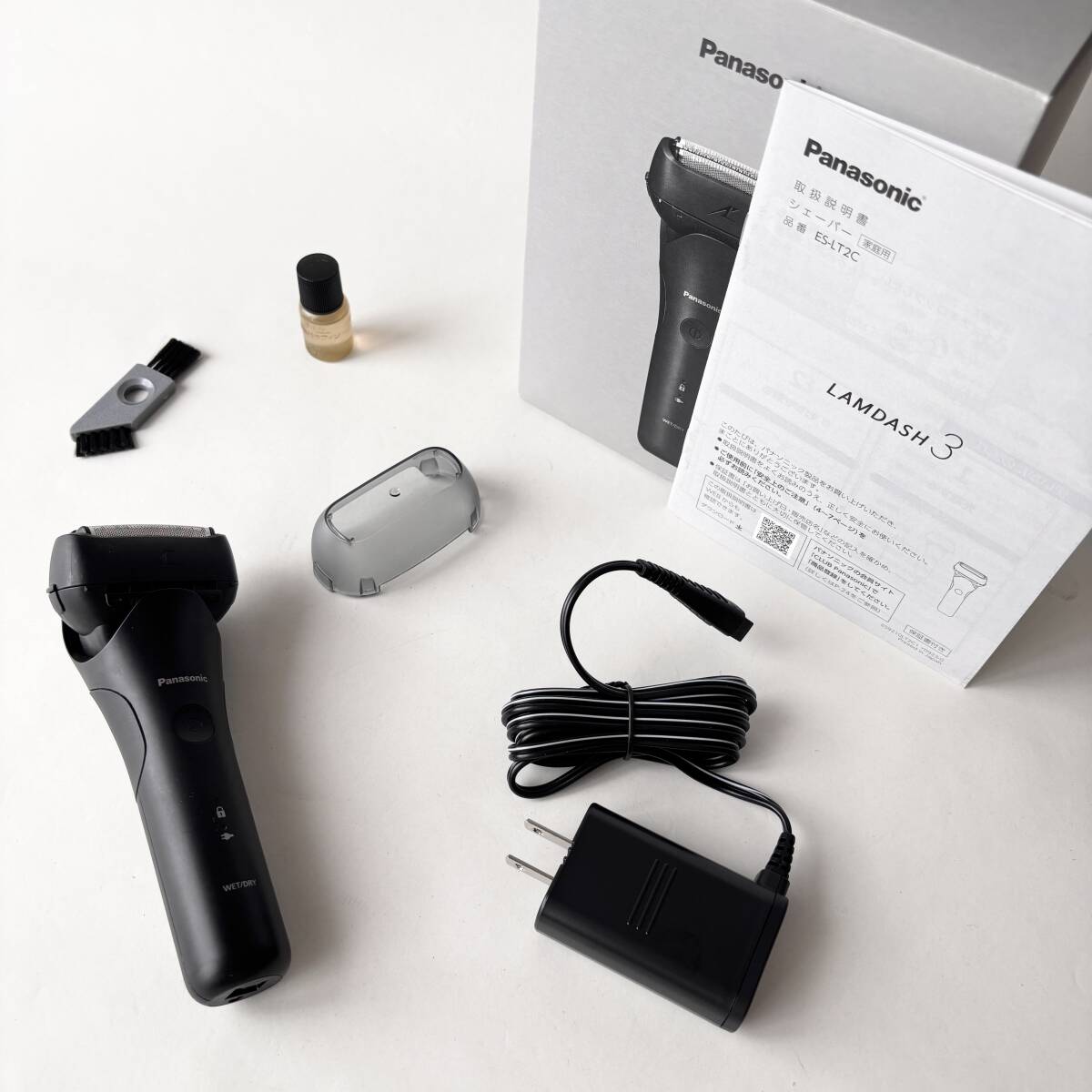 panasonic パナソニック メンズシェーバー ラムダッシュ ES-LT2C-K_画像1