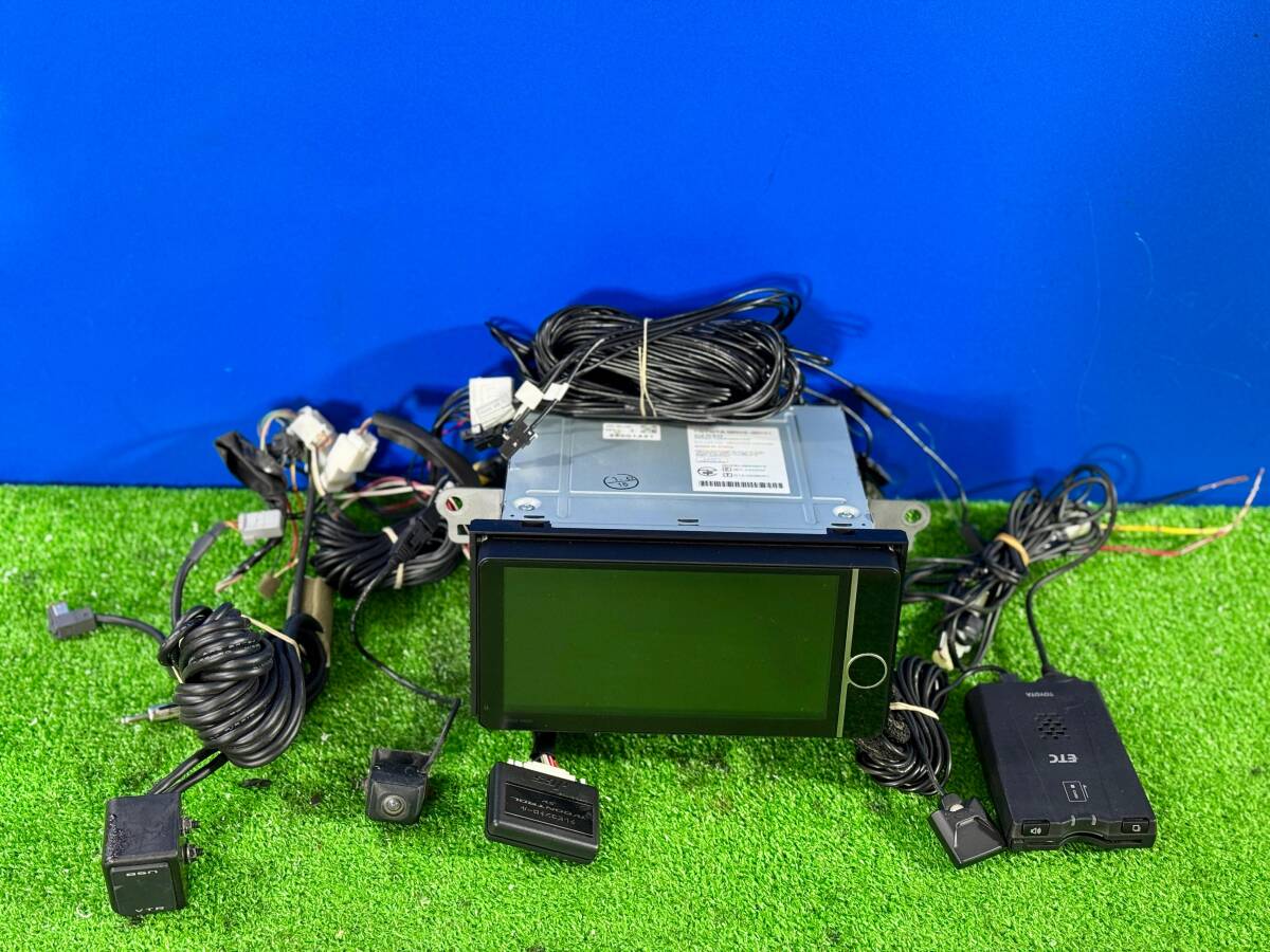 ZT-7060] NHZD-W62G トヨタナビ 地図：2021 + ETC + アンテナ + GPS + バックカメラ + USB/VTRケーブル トヨタ スペイド NCP141_画像1