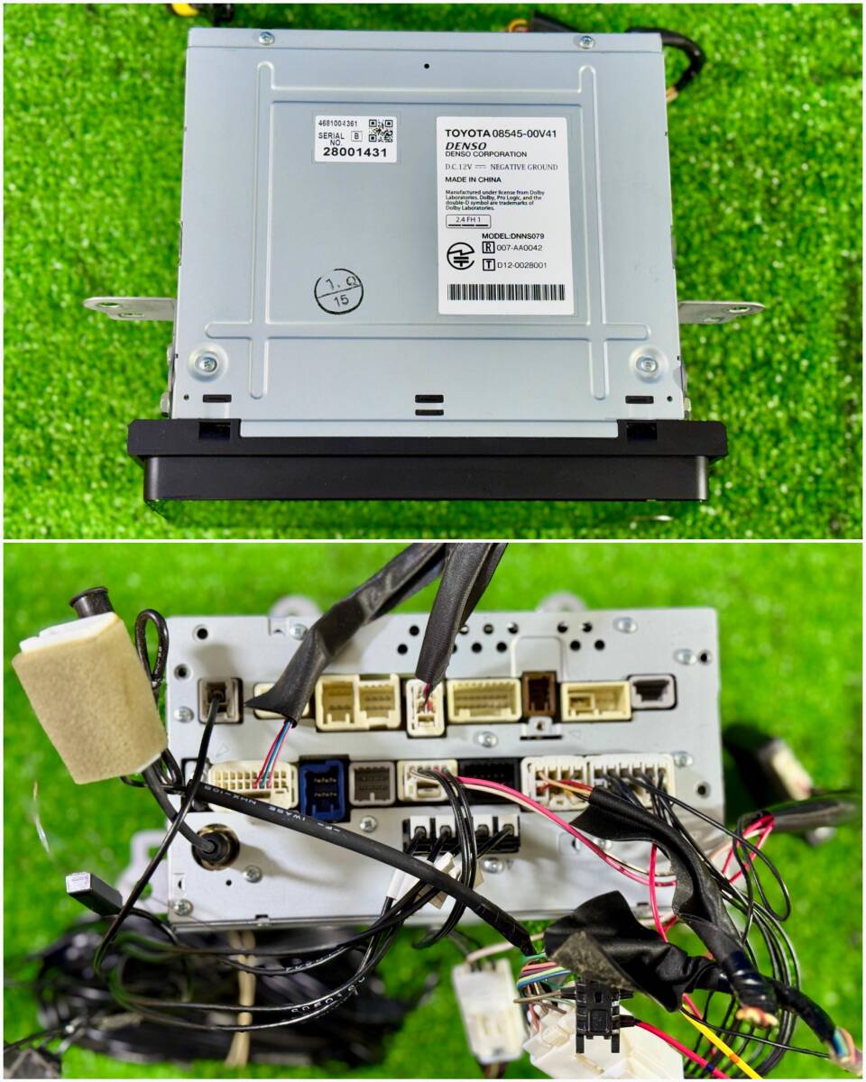 ZT-7060] NHZD-W62G トヨタナビ 地図：2021 + ETC + アンテナ + GPS + バックカメラ + USB/VTRケーブル トヨタ スペイド NCP141_画像9