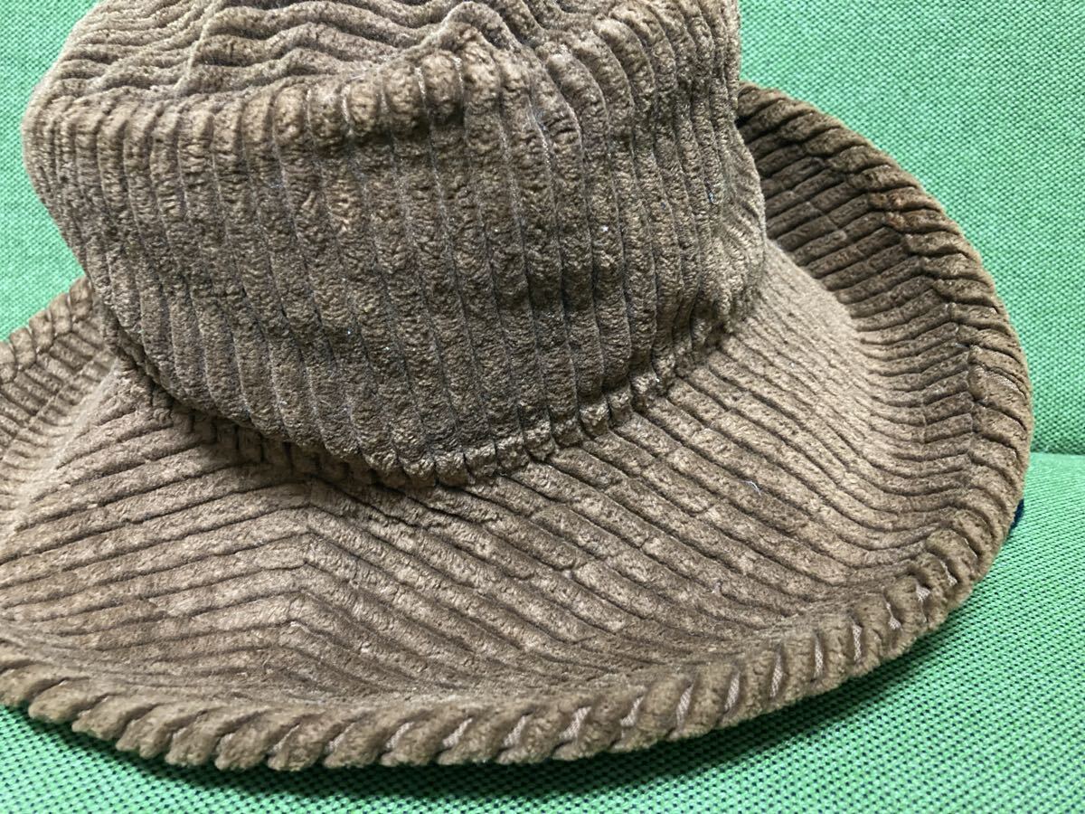 90s ビンテージ　goodenough グッドイナフ　コーデュロイハット　帽子　ハット　希少_画像4