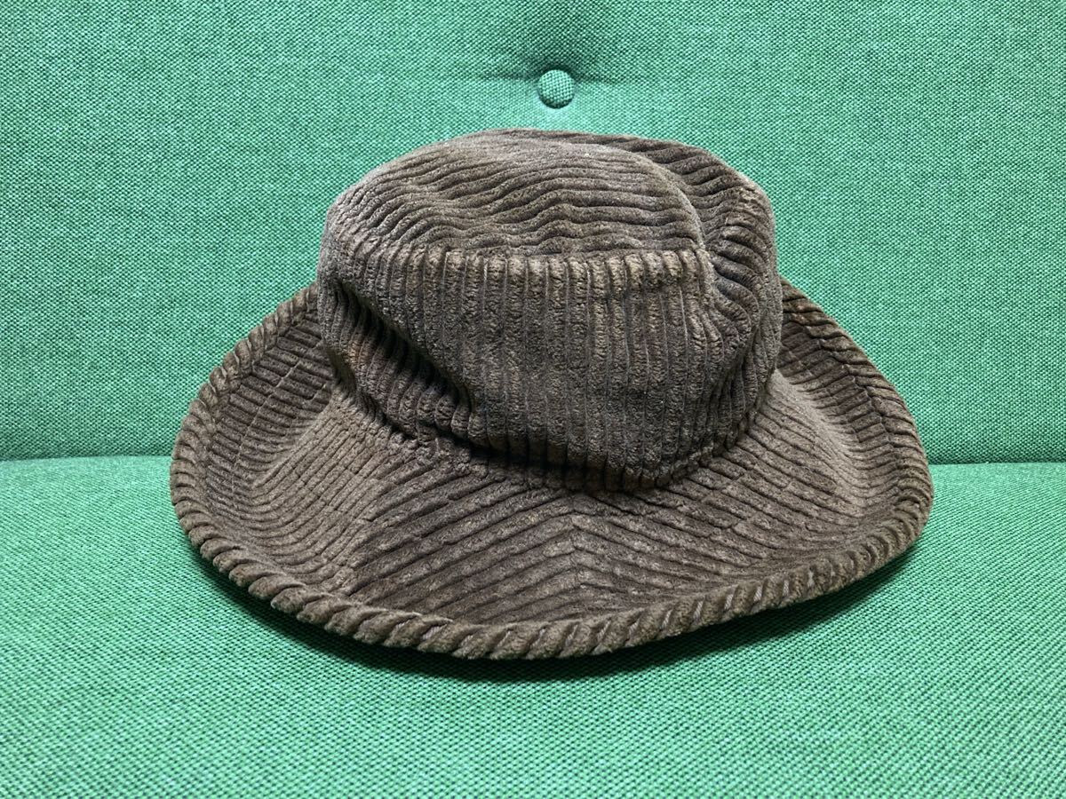 90s ビンテージ　goodenough グッドイナフ　コーデュロイハット　帽子　ハット　希少_画像5