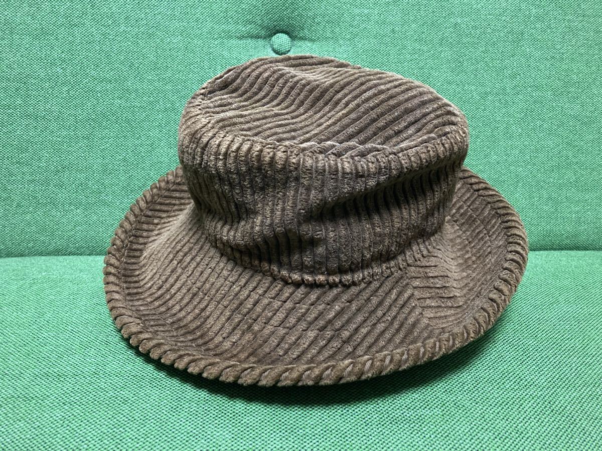 90s ビンテージ　goodenough グッドイナフ　コーデュロイハット　帽子　ハット　希少_画像6