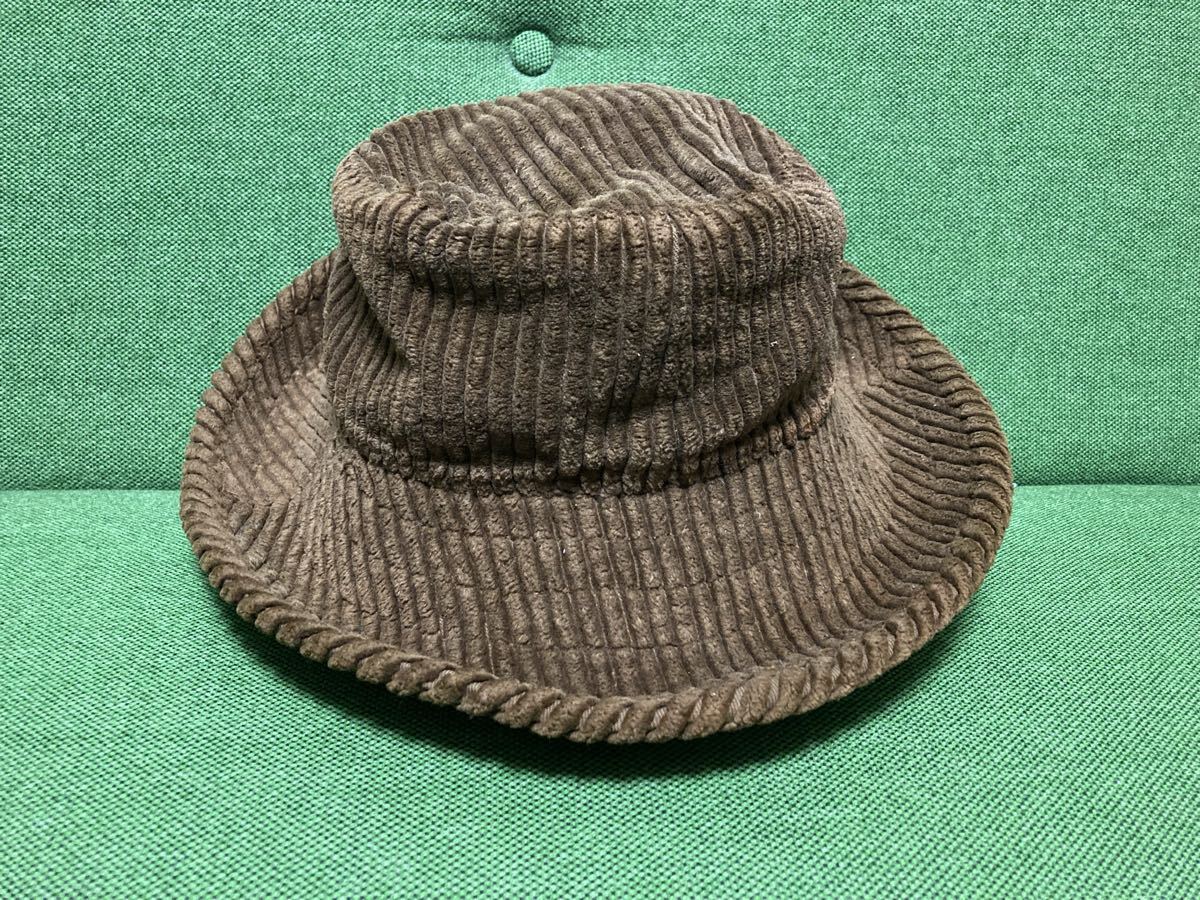 90s ビンテージ　goodenough グッドイナフ　コーデュロイハット　帽子　ハット　希少_画像7