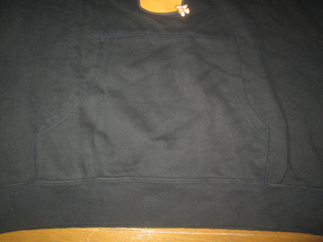 良好 キューン CUNE スウェット パーカー POP うさぎ きゅーん XL ウサギ ブラック 黒_画像5