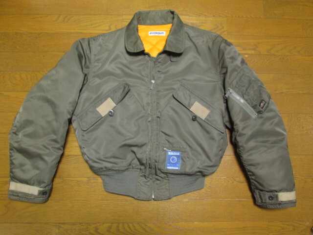 レア クシタニ KUSHITANI ブルーギア BLUEGEAR ライダースジャケット ライディング ミリタリー フライト ジャケット 中綿 ナイロン M_画像1