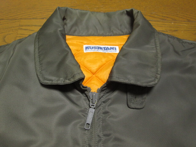 レア クシタニ KUSHITANI ブルーギア BLUEGEAR ライダースジャケット ライディング ミリタリー フライト ジャケット 中綿 ナイロン M_画像2