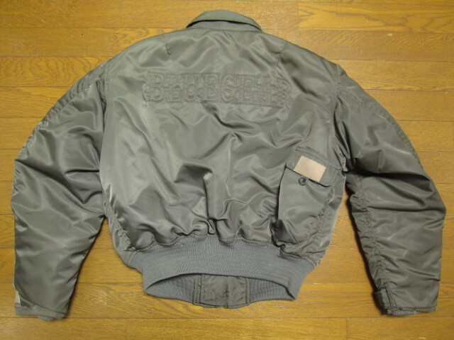 レア クシタニ KUSHITANI ブルーギア BLUEGEAR ライダースジャケット ライディング ミリタリー フライト ジャケット 中綿 ナイロン M_画像7